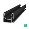 K2 System 166 Rail Dark Crossrail 44-x Is A Smaller Rail Profile Than The 48-x - 4000020 — front view