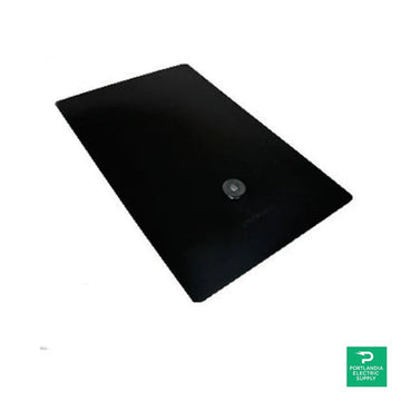 EcoFasten Galvalume 8 x 12 In. Black Roof Flashing - GF1-GAL-BLK-812