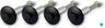 IronRidge Universal Module Clamp Mill - UFO-CL-001 — front view