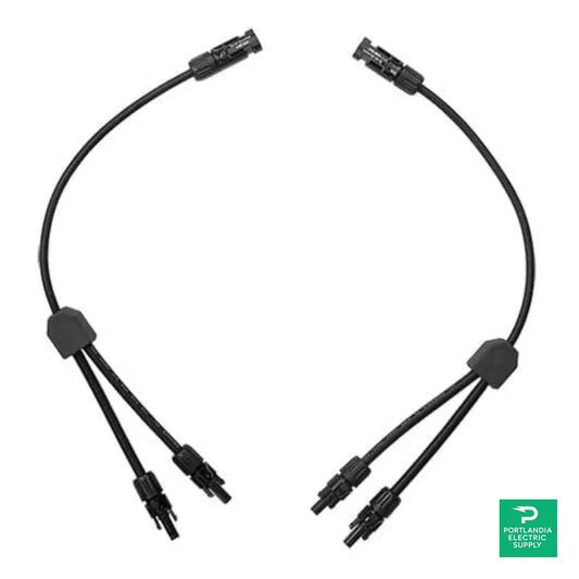 SolarEdge MC4 Parallel Branch Connectors (bag of 10) - SE-IAC-RBAT-USYCBL-01