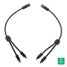 SolarEdge MC4 Parallel Branch Connectors (bag of 10) - SE-IAC-RBAT-USYCBL-01