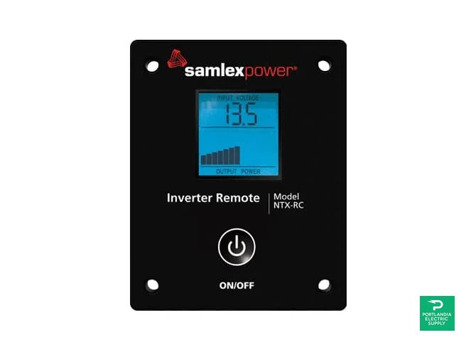 Samlex Remote Control with LCD Display for NTX Series Inverters Comes with 10 Cable - NTX-RC