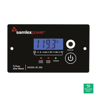 Samlex Remote Control for use with PST Series inverters 1500W 2000W and 3000W Comes with 25A cable - RC-300