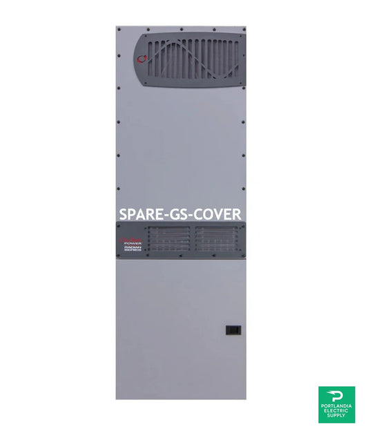 Outback Power Replacement GS inverter cover - grey powder coat finish - SPARE-GS-COVR