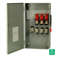 Eaton 200A 3PH 600VAC/250VDC Type DH Fusible NEMA 3R Safety Switch - DH364NRK