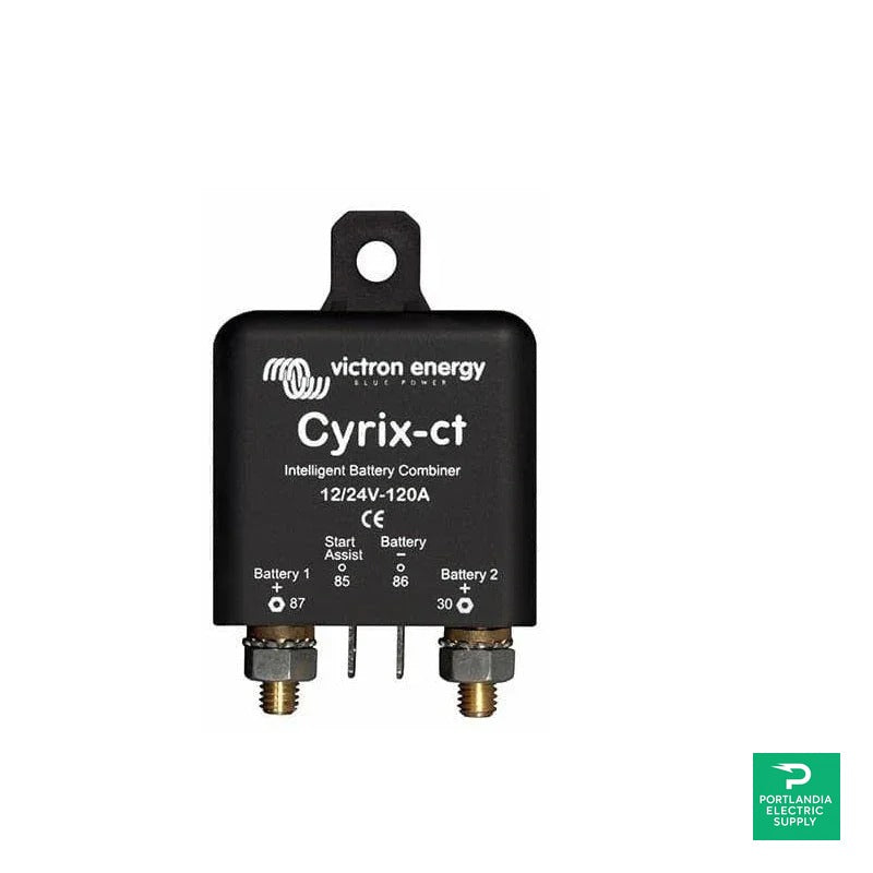 Victron Cyrix-ct 12/24V-120A Battery Combiner Kit - CYR010120110R
