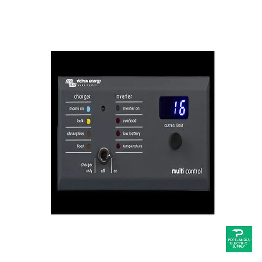Victron Digital Multi Control 200/200A GX (90AÂº RJ45) Above panels - DMC000200010R