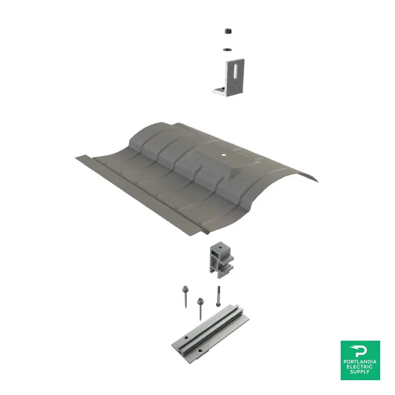 Unirac TR SPAN-TILE CHAR - 004TRSD