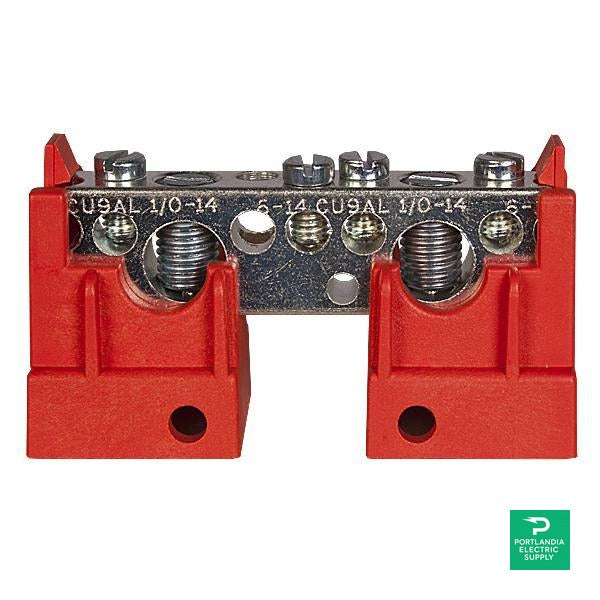 Midnite Solar Short Busbar Shorter Version of the Insulated Bus Bars. Red. - MNSBB-R