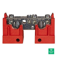 Midnite Solar Short Busbar Shorter Version of the Insulated Bus Bars. Red. - MNSBB-R