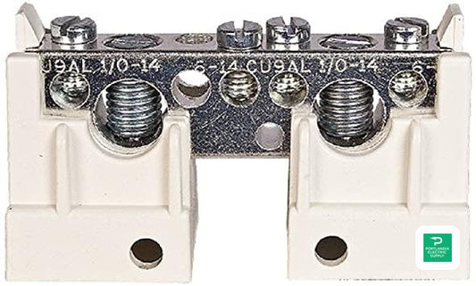 Midnite Short Busbar Shorter version of the insulated bus bars. White - MNSBB-W
