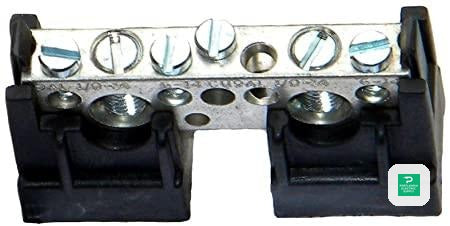 Midnite Short Busbar Shorter version of the insulated bus bars. - Black - MNSBB-B