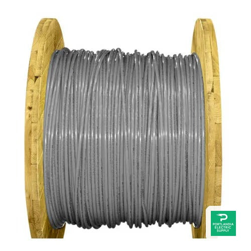Cerro Wire 1/0 AWG THHN/THWN-2 Stranded Copper Gray 5000' - 1ATHHNCSTRGRAX5000
