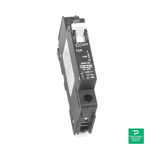 Outback Power 50 Amp 277Vac 50/60Hz Single Pole 0.5 Circuit Breaker - DIN-50-AC-277