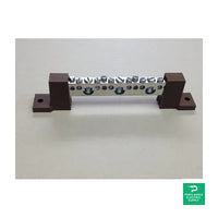 Outback Power Terminal Bus Bar w/ Brown Insulators - TBB-BROWN