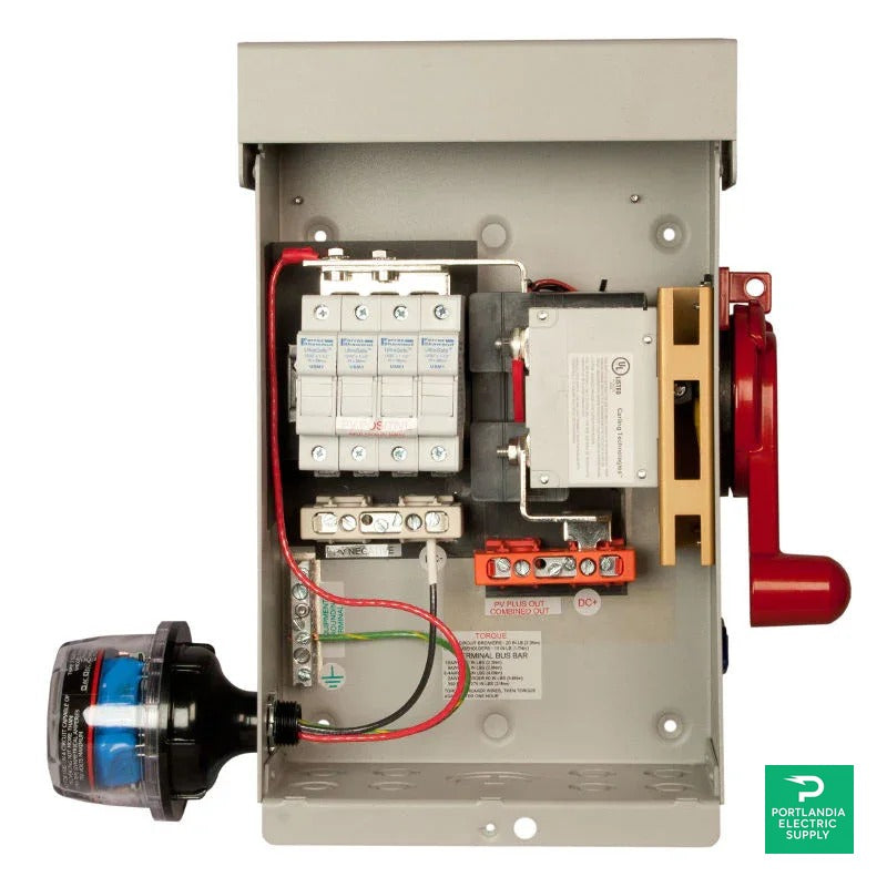 Midnite Solar 3R-DLX Disconnect Combiner - MNPV4HV-DISCO