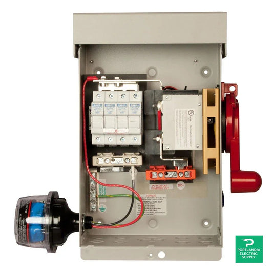 Midnite Solar 3R-DLX Disconnect Combiner - MNPV4HV-DISCO