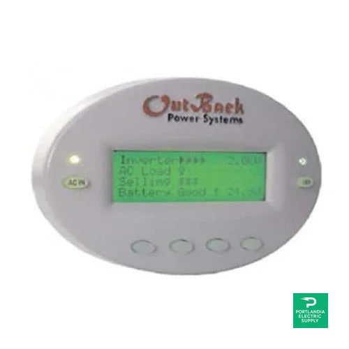 Outback Power G/FX version Gray oval housing with RS232 serial port - MATE