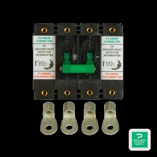 MidNite Solar Circuit Breaker - MNDC-GFP100RT-2P