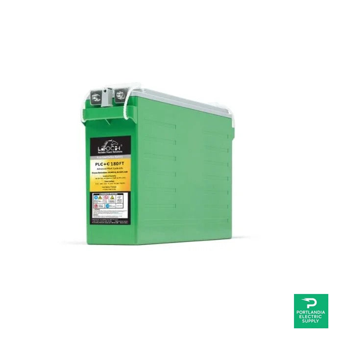 APsystems Leoch 12V 180Ahr (C20) VRLA Pure Lead With Carbon 3000 Cycles at 50% DoD (SKU Part Number ) - PLC+C180FT