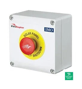 Outback Power IMO FireRaptor Rapid Shutdown Switch IP66 - FRS-ESW1-K — side angle