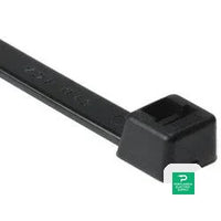 HellermannTyton Heavy Duty Cable Tie 15.2' Long UL Rated 120lb Tensile Strength PA66HIRHSUV Black 25/pkg - T120R0HIRH5
