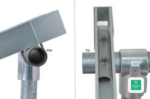 Prosolar Groundtrac 2 CLEAR U-BOLT Assembly - A-UAS-1S-2