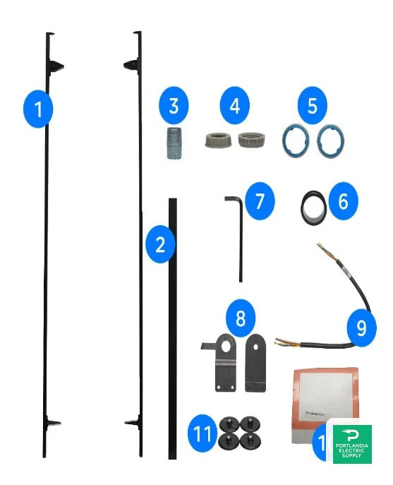 Tesla Multi Powerwall Stacking Kit - 1112154-00-B