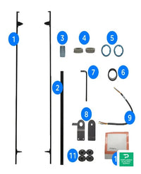 Tesla Multi Powerwall Stacking Kit - 1112154-00-B