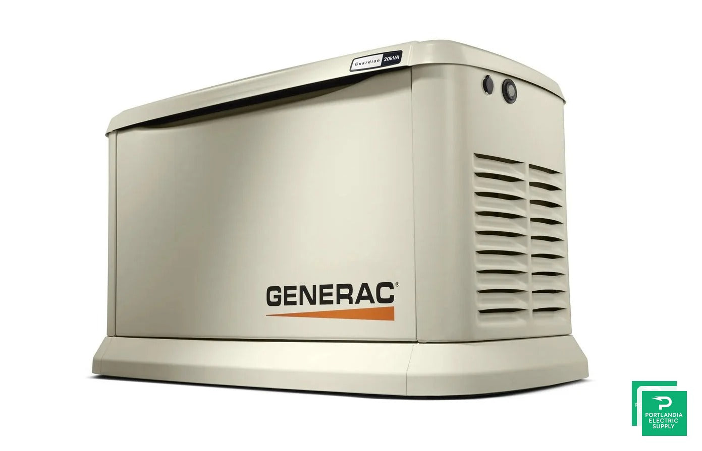 Generac Guardian 3-Phase 20KW Automatic Standby Air-Cooled Gas Engine Generator in Aluminum Enclosure - G007077-1
