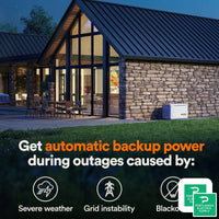 Generac Guardian 26Kw Home Backup Air-Cooled Gas Engine Generator in Aluminum Enclosure - G007290-0