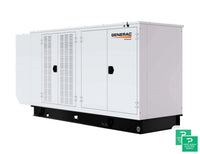 Generac Protector 130KW Automatic Standby Liquid-Cooled Gaseous Engine Generator in Aluminum Enclosure - RG13090