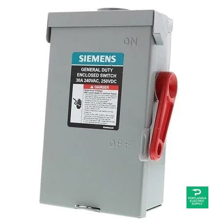 Siemens 60A 2-Pole Disconnect - GF222NRA