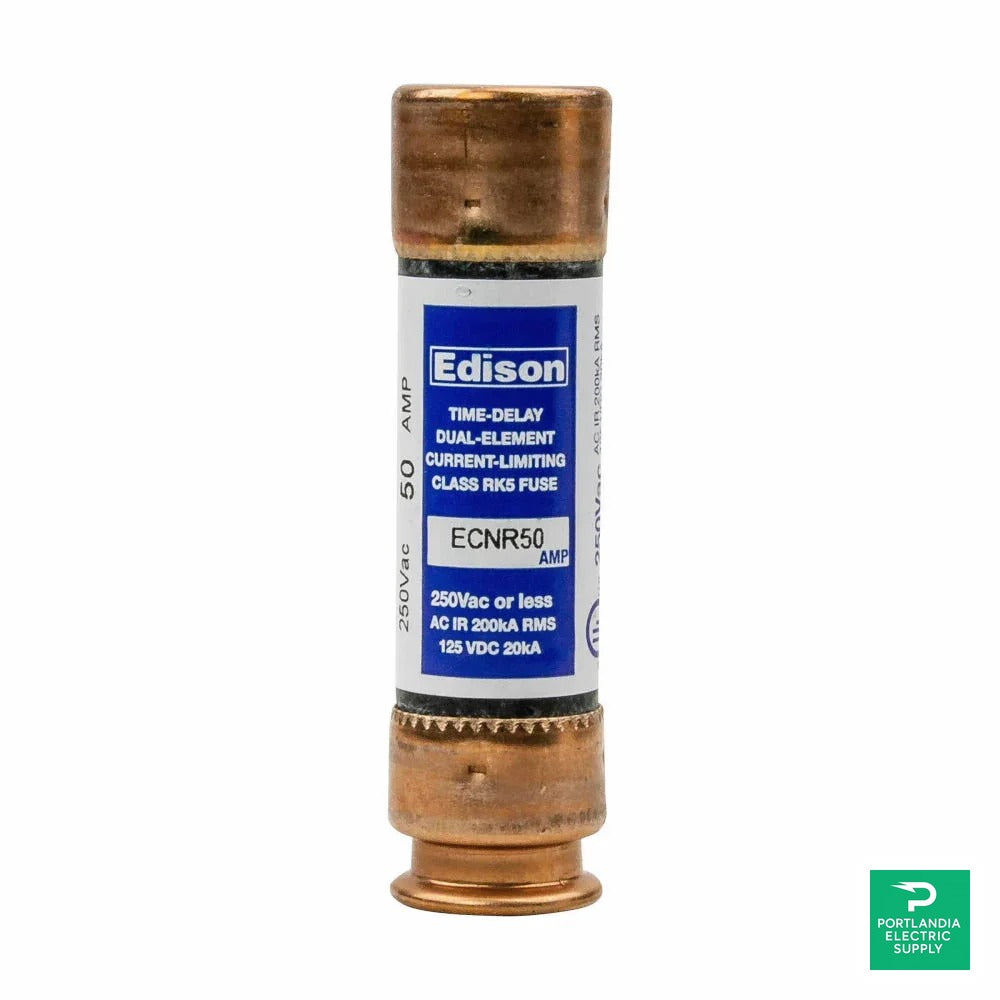 Eaton Edison 50A 125Vdc Fuse - ECNR50