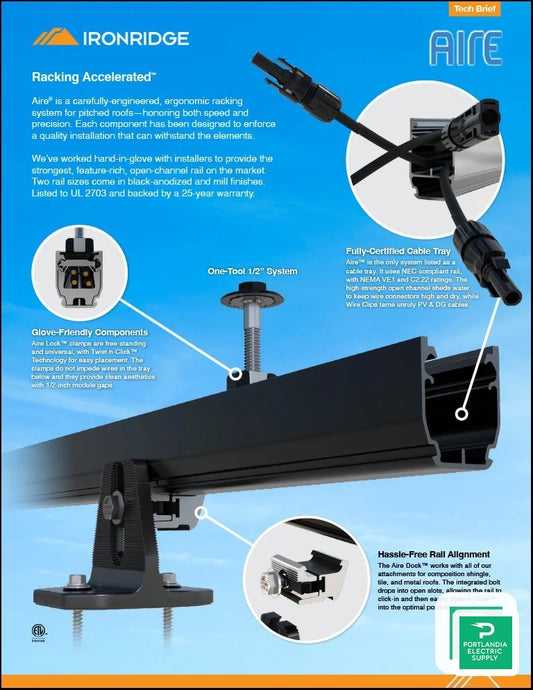 IronRidge Aire MLPE Mount - AE-MLPE-01-M1
