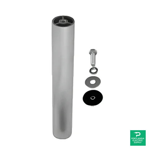 Quick Mount PV 14.5-inch QBase Post w/ Mill Finish - QM-QBP-14.5-M1