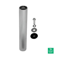 Quick Mount PV 14.5-inch QBase Post w/ Mill Finish - QM-QBP-14.5-M1