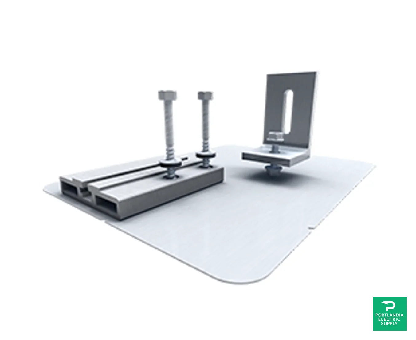 Quick Mount Shared Rail Mount Comp Black - QMSRC-B-12