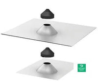 Quick Mount PV Conduit Penetration Flashing - QMCPT-A-12-MILL