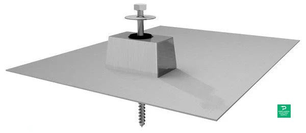 Quick Mount PV Mill E-mount Flashing - QMSE-LAG-A-12