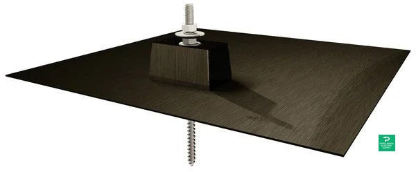 Quick Mount PV Bronze Comp Shingle Flashing - QMSC-B-12