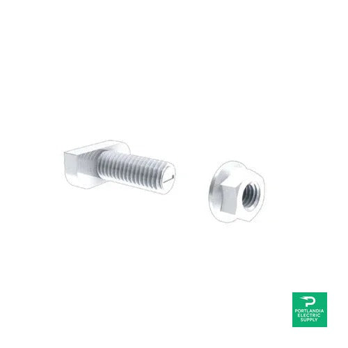Quick Mount PV Qrail 20MM T-bolt W/nut Nylon Patch - QMR-TB20P-A-300