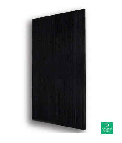 Aptos 120 Bifacial Black/Black 450w Solar Panel - DNA-120-BF10-450W — front view