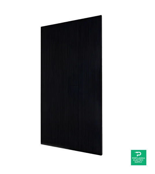 Aptos 144 Bifacial Black/Black 550w Solar Panel - DNA-144-BF10-550W-DG — front view