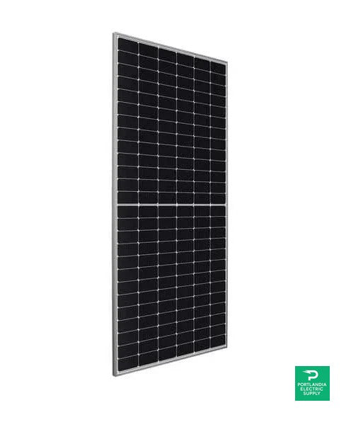 Mission Solar 144 Half Cells Black/Silver 555w Solar Panel - MSN10555HT4G