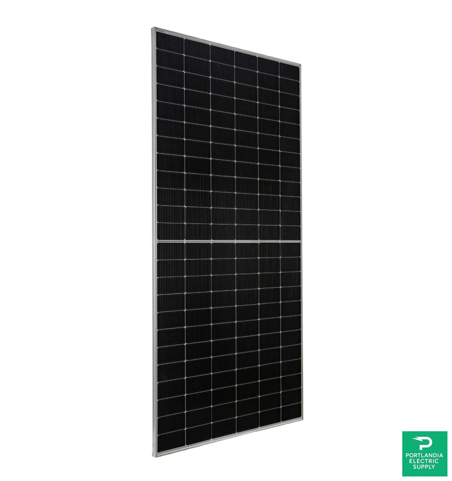 Mission Solar 144 Half Cells Black/Silver 585w Solar Panel - MSN10585HN4G
