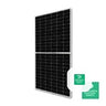 Talesun 144 Half Cells Black/Silver 590w Solar Panel - TM7G72M 590W — side angle