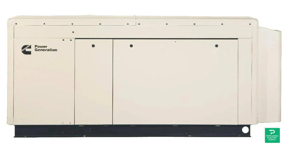 Cummins RS36 Standby Generator - 36kW Quiet Connect Series 120/208V 3 Phase Liquid Cooled Standby Generator - A051Y418
