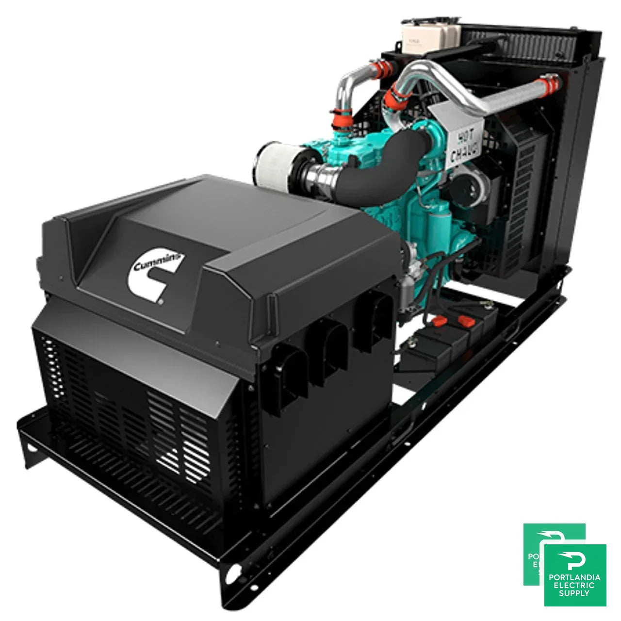 Cummins C100D6C - 100kW 120/240V 1 Phase Light Commercial Diesel Standby Generator - A061T471