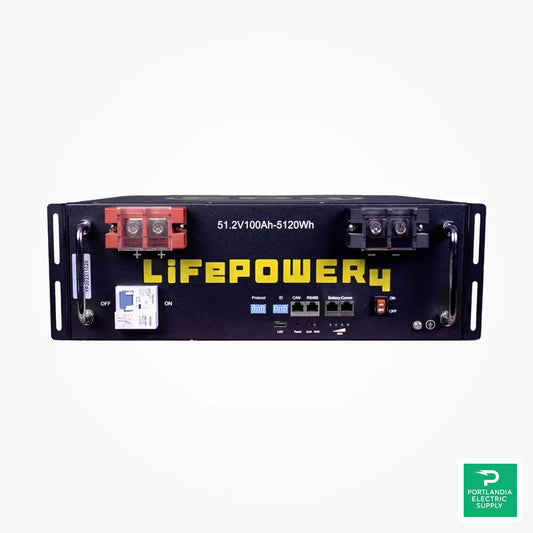 EG4 Electronics LiFePower4 48V V2 100Ah Lithium Iron Phosphate Battery - EG4LP48V100AV2